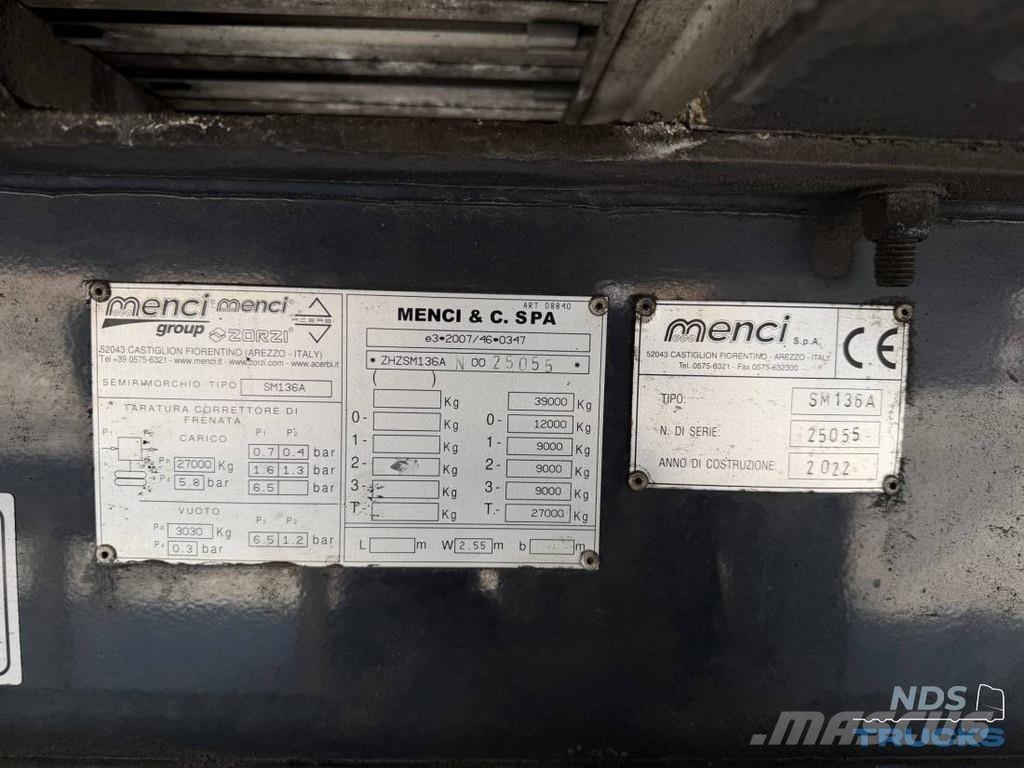Menci SM136A - 10 mm floor 90m3 SAF Disc APK 05/2027 Cajas de piso oscilante