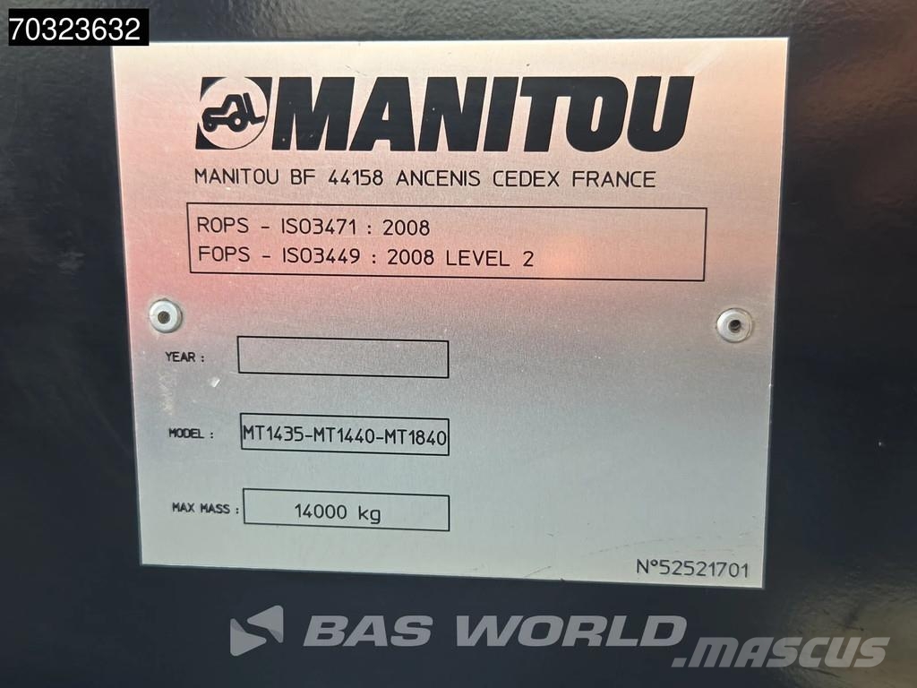 Manitou MT1440 A/C - Sway Kurottajat