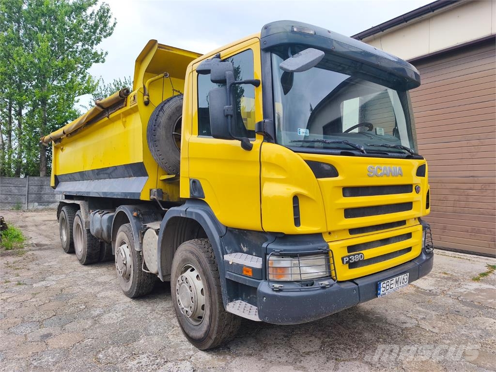 Scania P 380 8×4 Camiones bañeras basculantes o volquetes