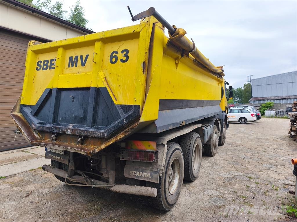 Scania P 380 8×4 Camiones bañeras basculantes o volquetes