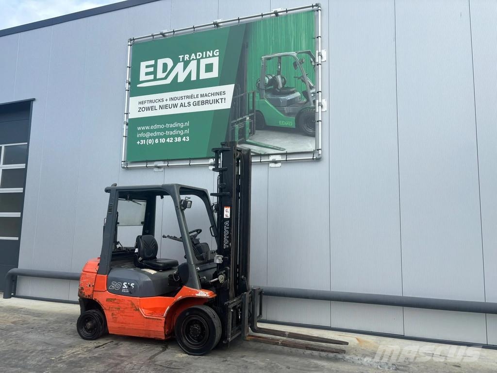 Toyota 2.0 Heftruck Diesel Dīzeļa autoiekrāvēji