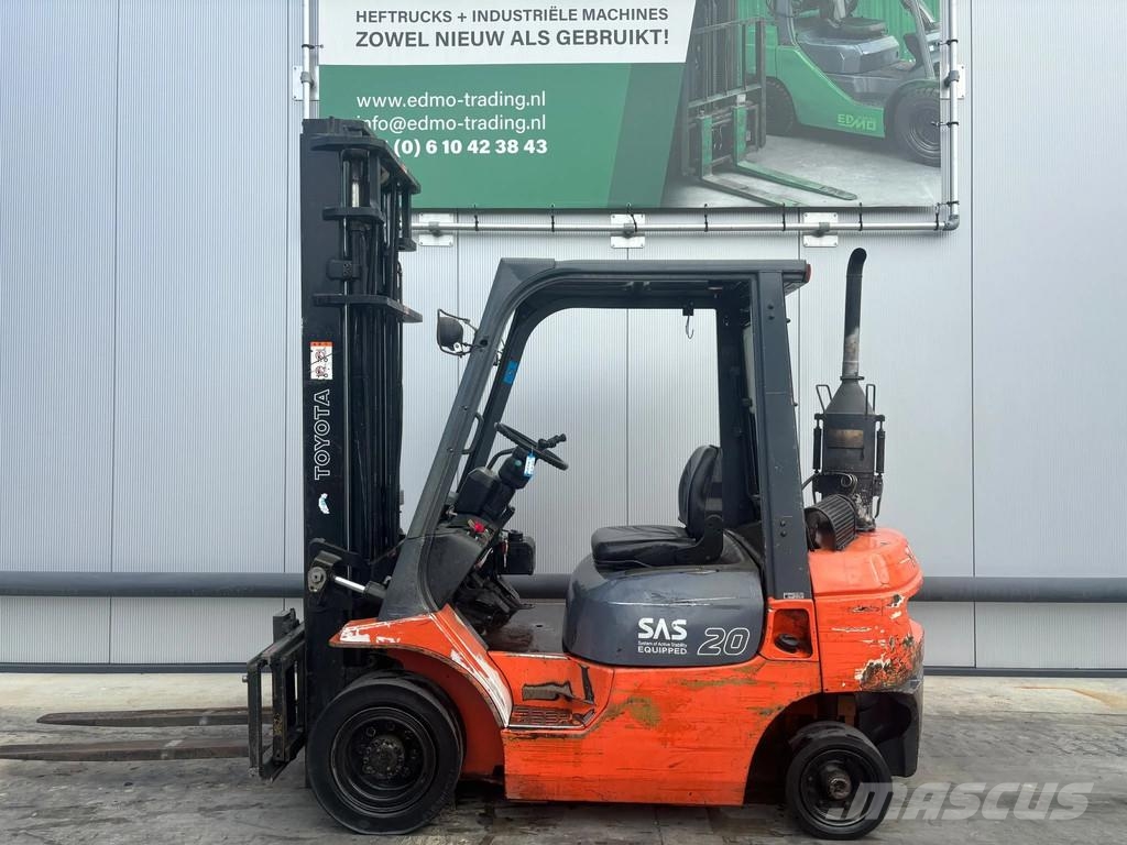 Toyota 2.0 Heftruck Diesel Dīzeļa autoiekrāvēji