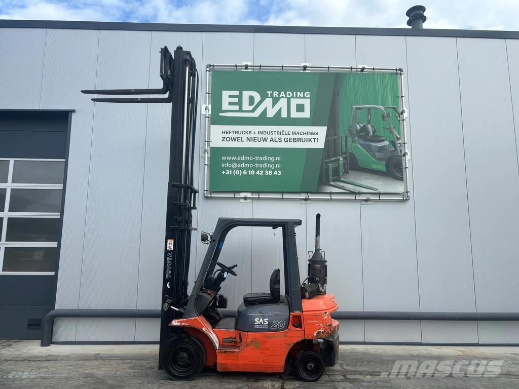 Toyota 2.0 Heftruck Diesel Dīzeļa autoiekrāvēji