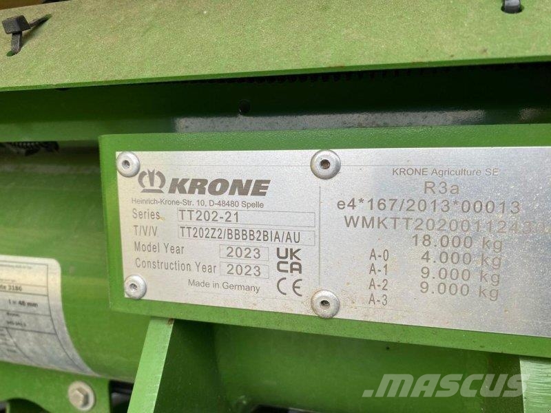 Krone MX 370 GD 自动装载拖车