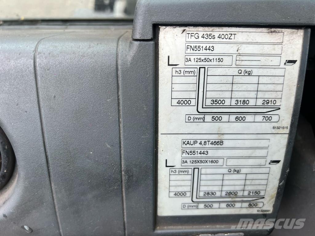 Jungheinrich TFG 435 S LPG forklifts