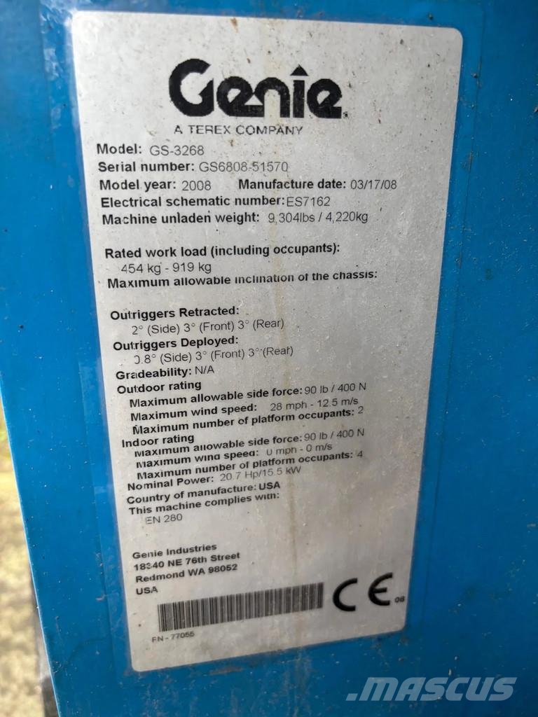 Genie GS3268 剪叉式升降机