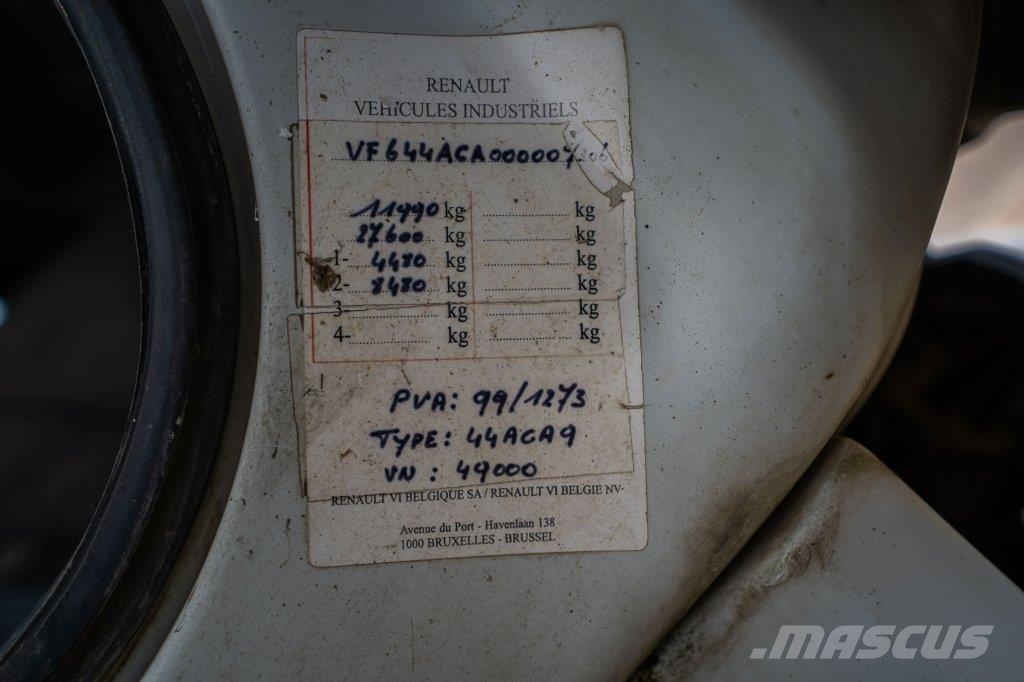 Renault MIDULM 220 DCI - PAFLINGER PK 6001 Camiones plataforma
