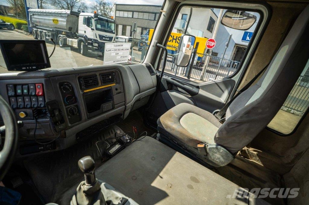 Renault MIDULM 220 DCI - PAFLINGER PK 6001 Camiones plataforma