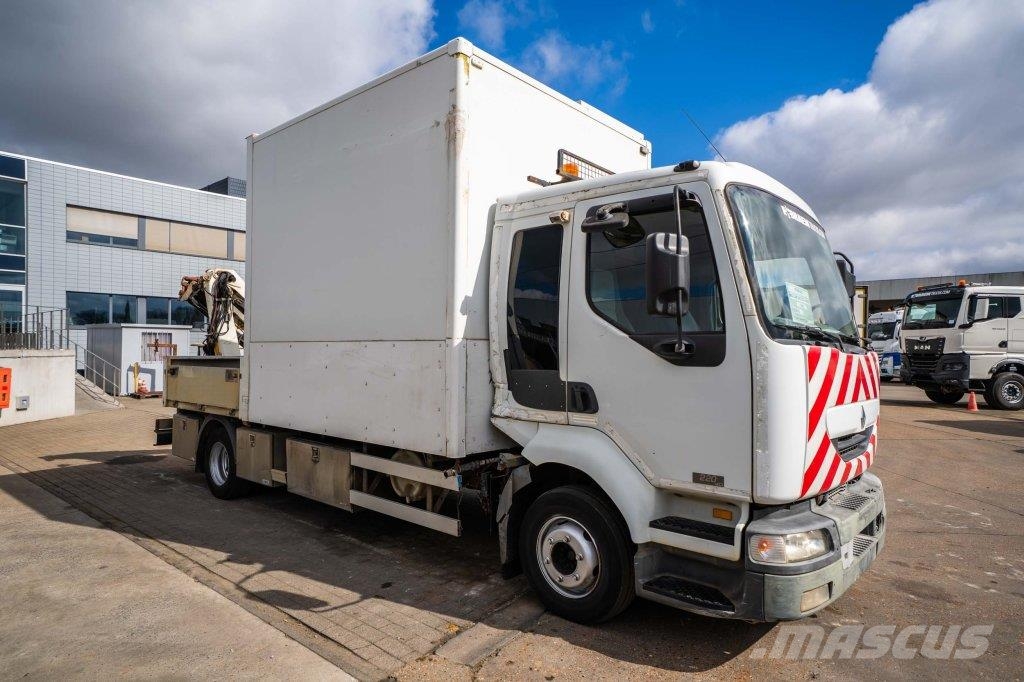 Renault MIDULM 220 DCI - PAFLINGER PK 6001 Camiones plataforma