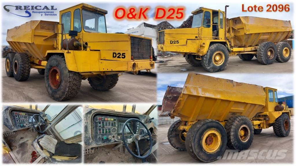O&K D25 Camiones articulados