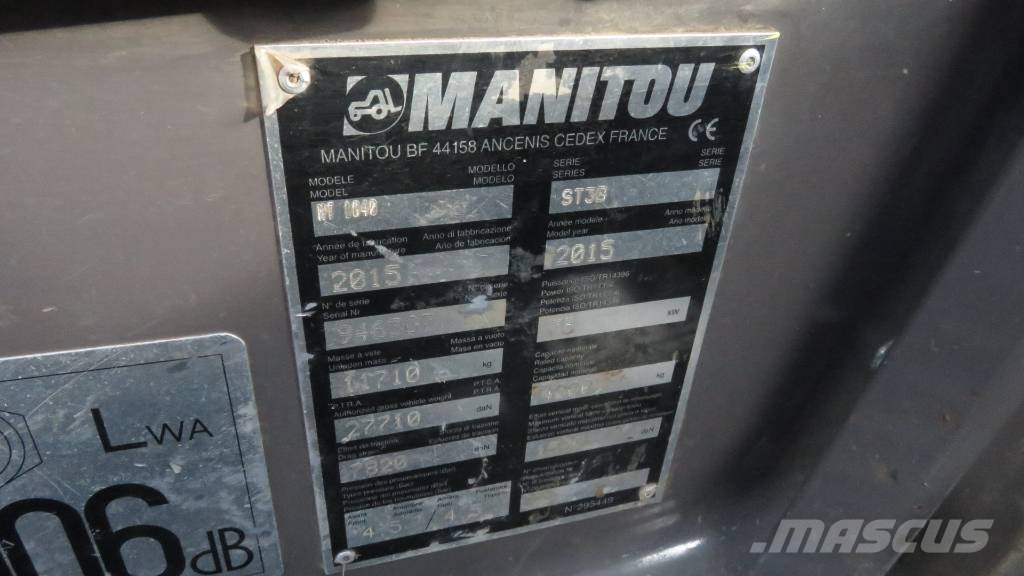 Manitou MT 1840 Telescopic handlers