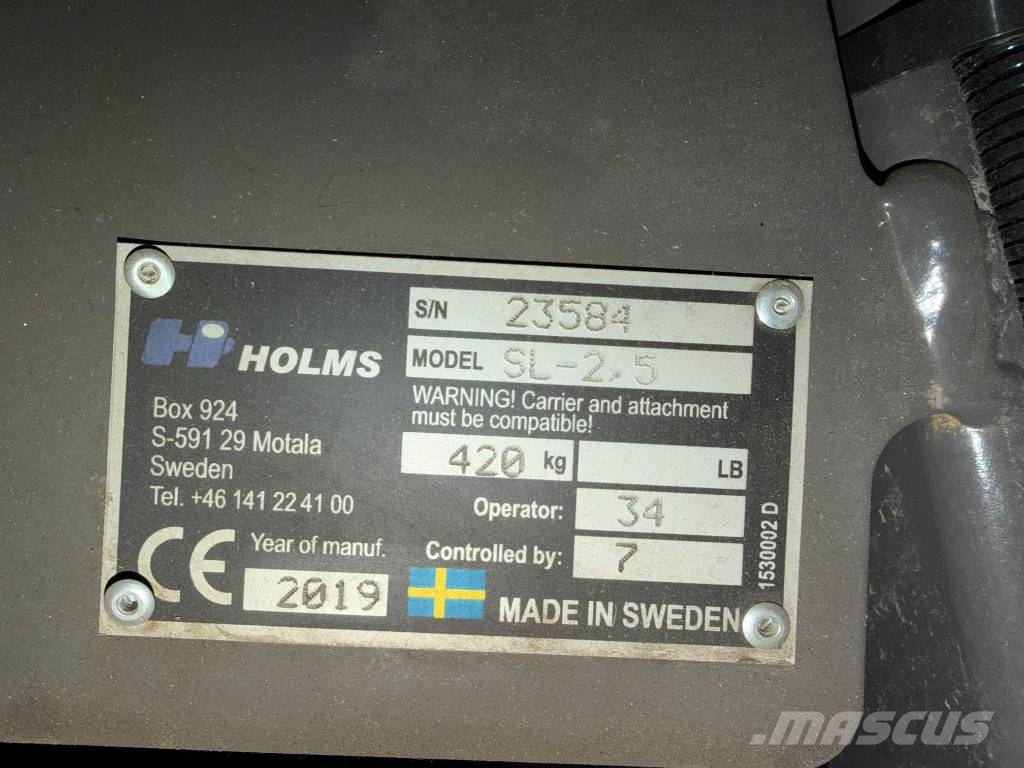 Holms SL-2,5 Zametacie kefy