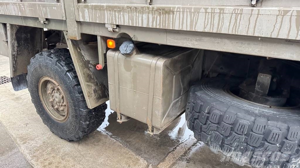 Steyr 12M18 4x4 stake body - ex. military truck Curtain sider trucks