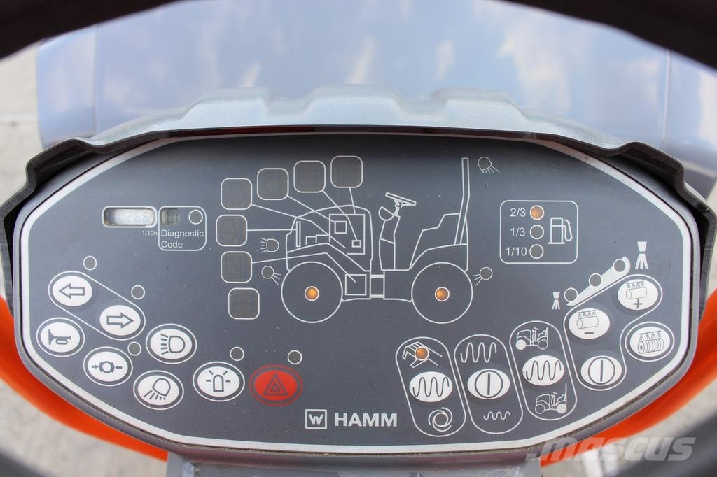 Hamm HD 12 VV Οδοστρωτήρες διπλού κυλίνδρου