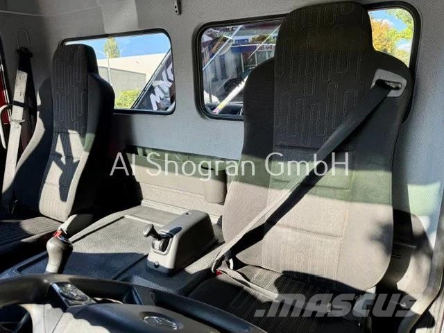 Mercedes-Benz Atego 1218 Kipper + Kran MKG HLK 76/Eu6/157tkm Camion plateau ridelle avec grue