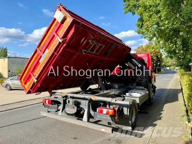 Mercedes-Benz Atego 1218 Kipper + Kran MKG HLK 76/Eu6/157tkm Camion plateau ridelle avec grue