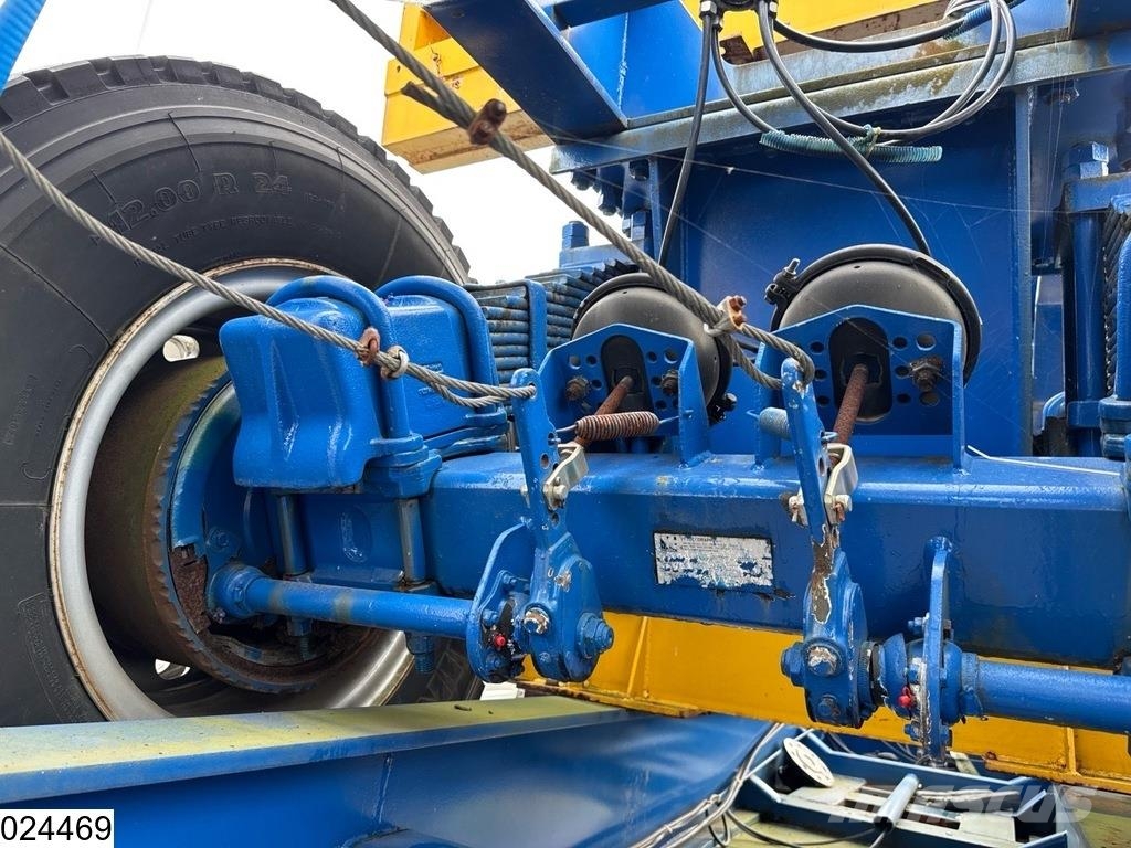 Legras Openlaadbak Wood transport, Steel suspension Semirremolque de transporte de madera