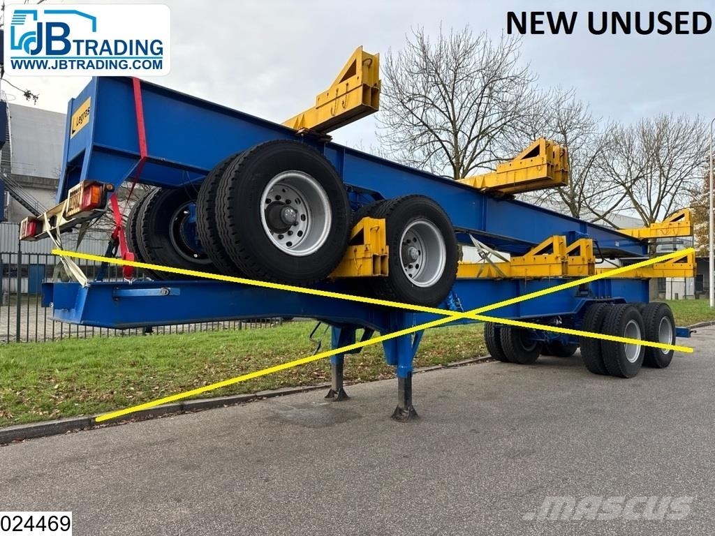 Legras Openlaadbak Wood transport, Steel suspension Semirremolque de transporte de madera
