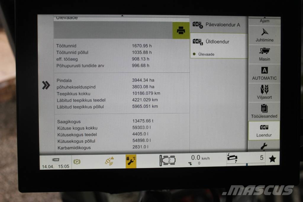 CLAAS Lexion 6900 Θεριζοαλωνιστικές μηχανές