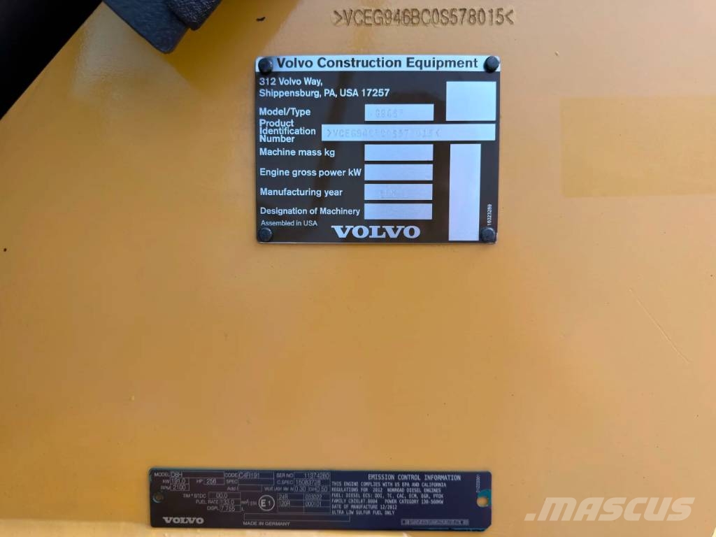 Volvo G946B | AWD 6x6 | 3700 hours! Niveleuse