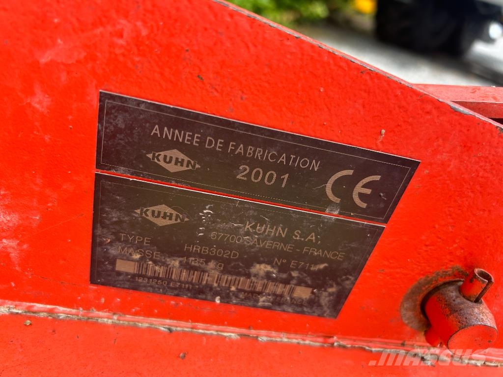 Kuhn HR 302 d مثاقيب مدمجة