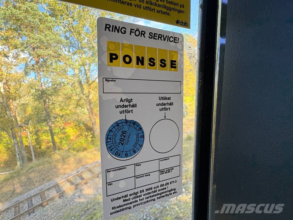 Ponsse Scorpion حصادات