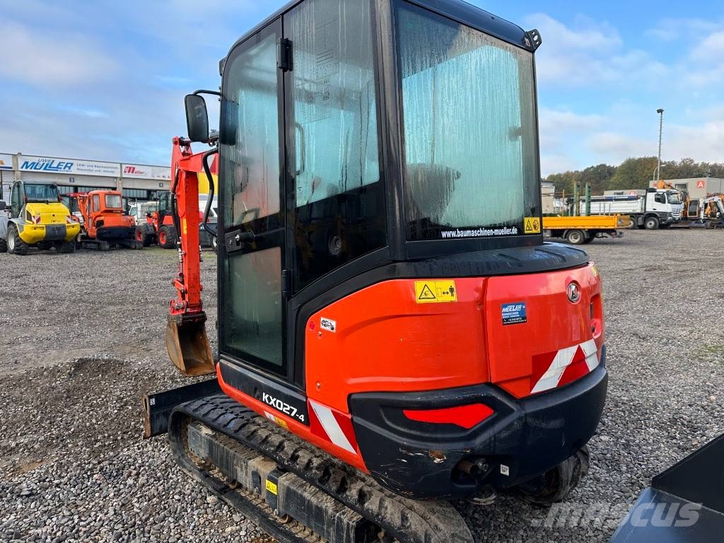 Kubota KX 027-4 top Zustand netto 28.500 EUR Minibagger < 7t