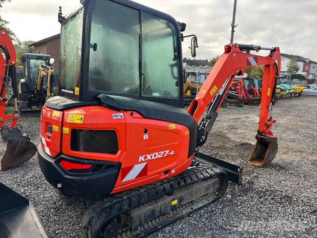 Kubota KX 027-4 top Zustand netto 28.500 EUR Minibagger < 7t