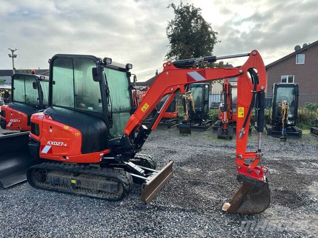 Kubota KX 027-4 top Zustand netto 28.500 EUR Minibagger < 7t