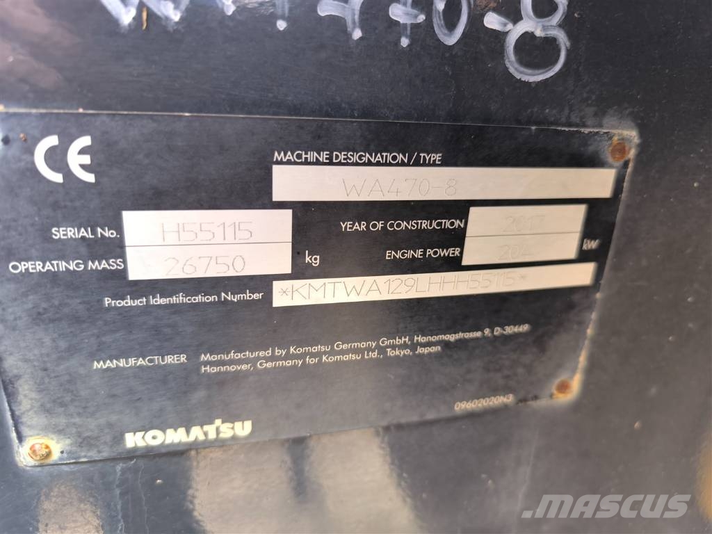 Komatsu WA 470-7 Hjullastare