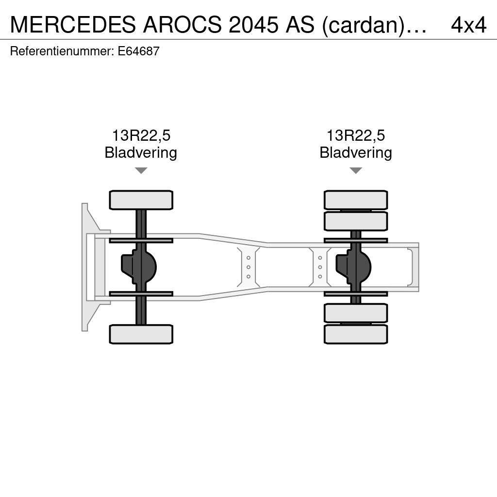 Mercedes-Benz AROCS 2045 AS (cardan)+KIPHYDR. 牵引车