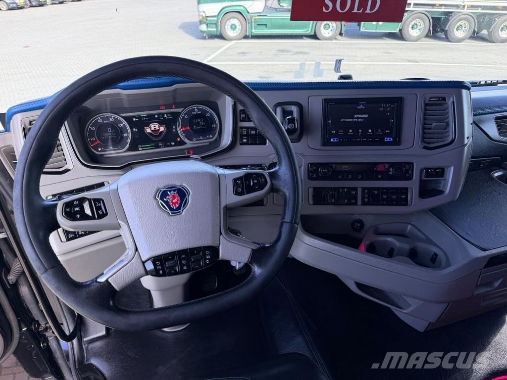 Scania R650 full air, retarder, 9t vooras, hydrauliek Тягачі