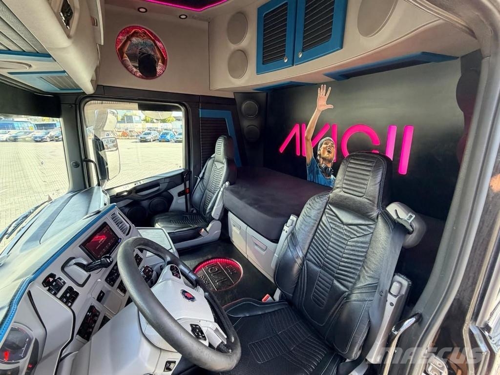 Scania R650 full air, retarder, 9t vooras, hydrauliek Тягачі