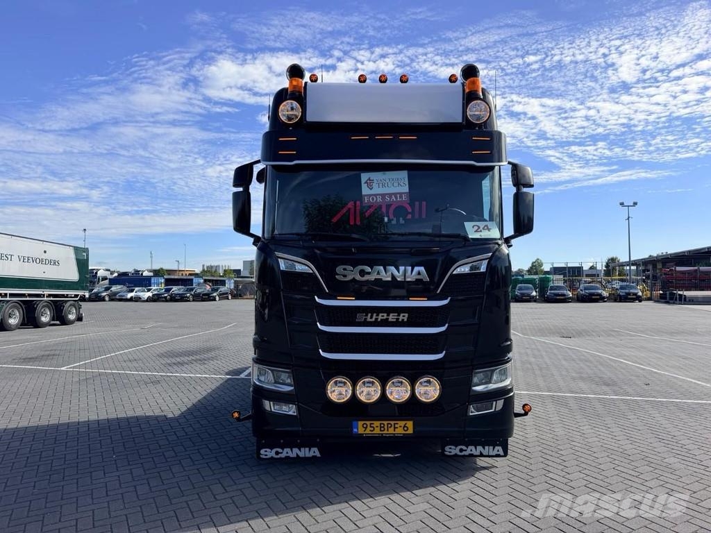 Scania R650 full air, retarder, 9t vooras, hydrauliek Тягачі
