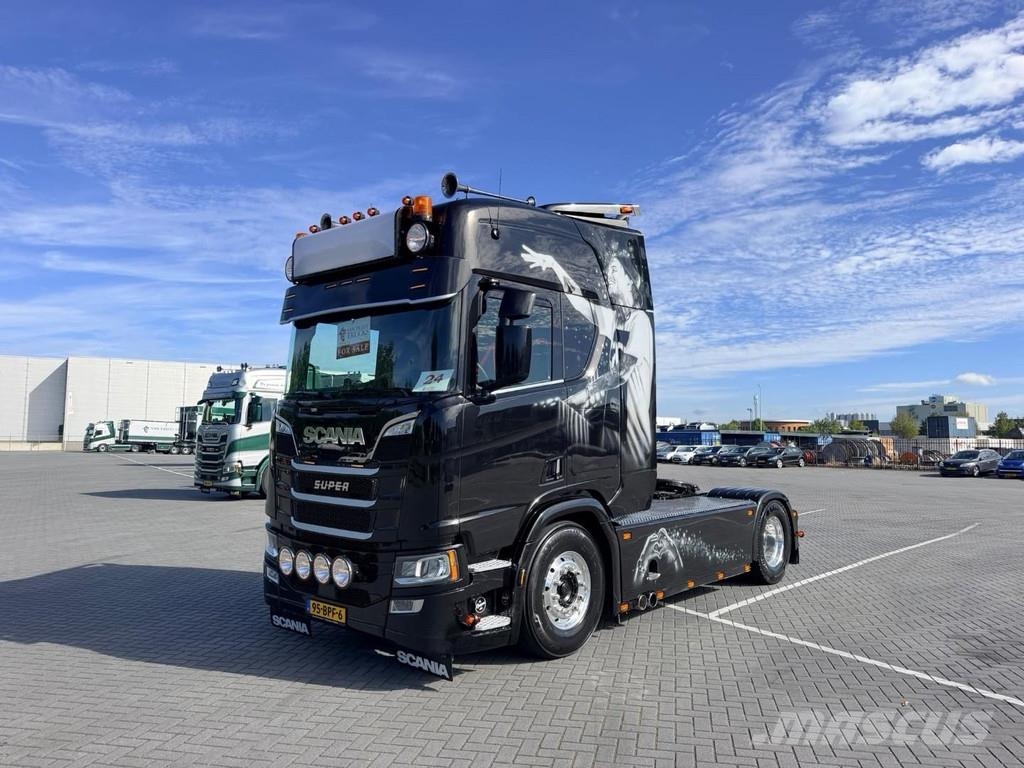 Scania R650 full air, retarder, 9t vooras, hydrauliek Тягачі