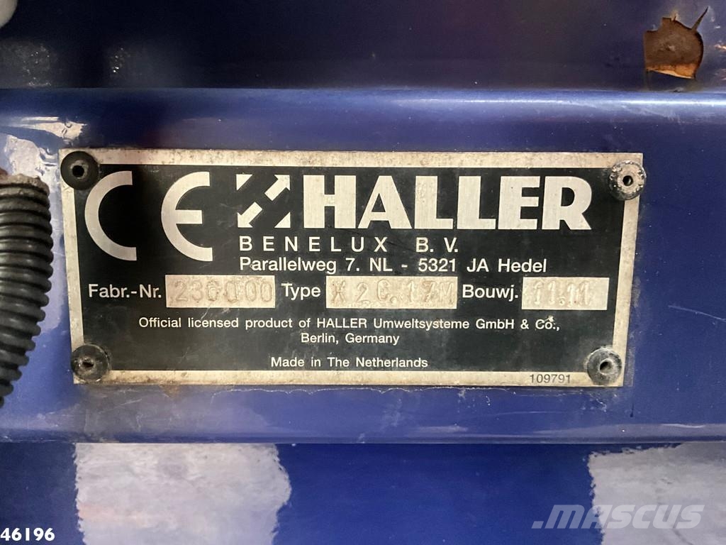 Volvo FE 260 Haller 17m³ Sopbilar