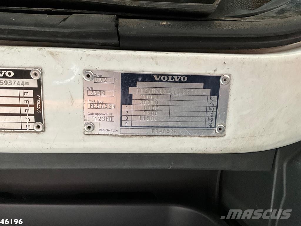 Volvo FE 260 Haller 17m³ Sopbilar