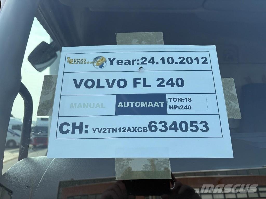 Volvo FL 240 + THERMO KING + CHEREAU + EURO 5 + ELEVATOR Isotermos y frigoríficos