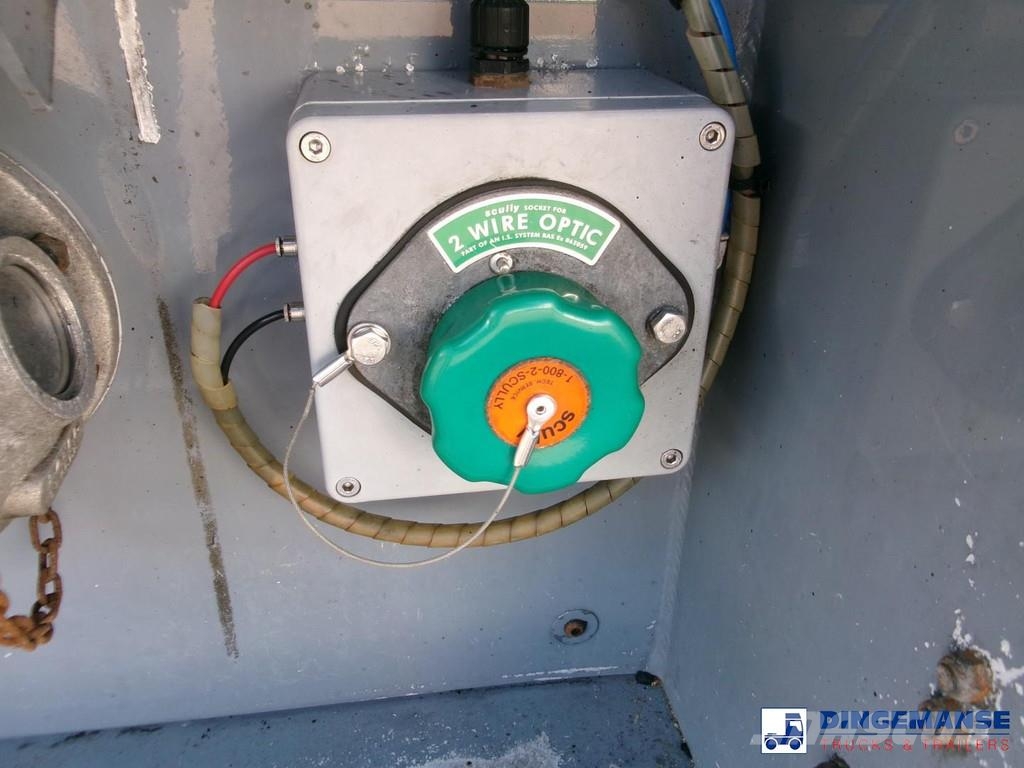 Lakeland Fuel tank alu 42.8 m3 / 6 comp + pump Напівпричепи-автоцистерни