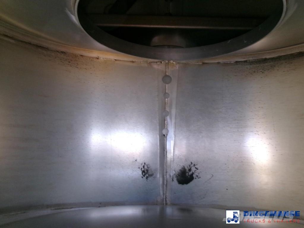 Lakeland Fuel tank alu 42.8 m3 / 6 comp + pump Напівпричепи-автоцистерни