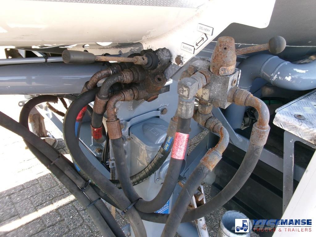Lakeland Fuel tank alu 42.8 m3 / 6 comp + pump Напівпричепи-автоцистерни