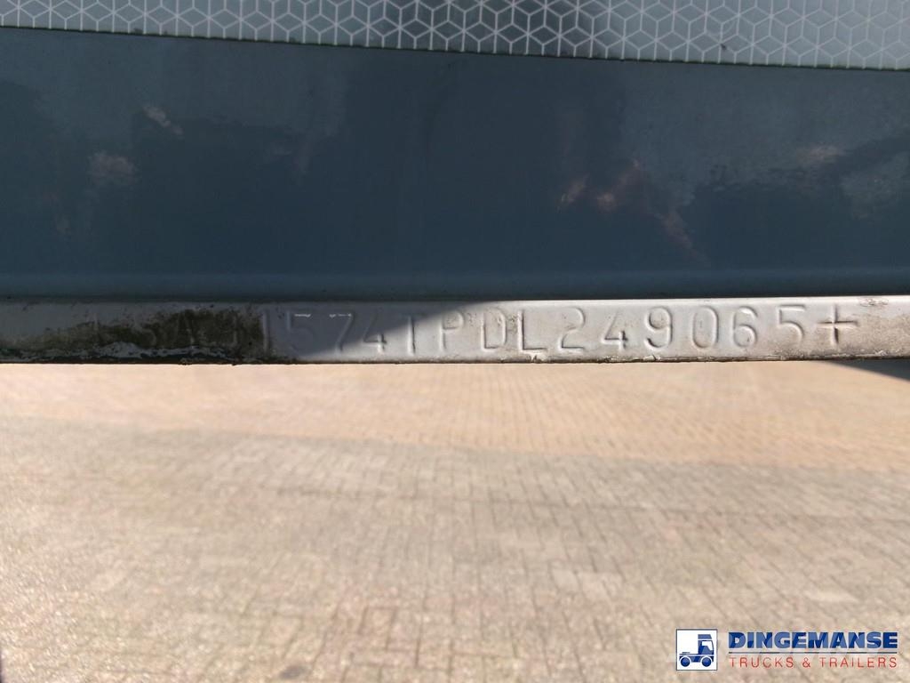 Lakeland Fuel tank alu 42.8 m3 / 6 comp + pump Напівпричепи-автоцистерни