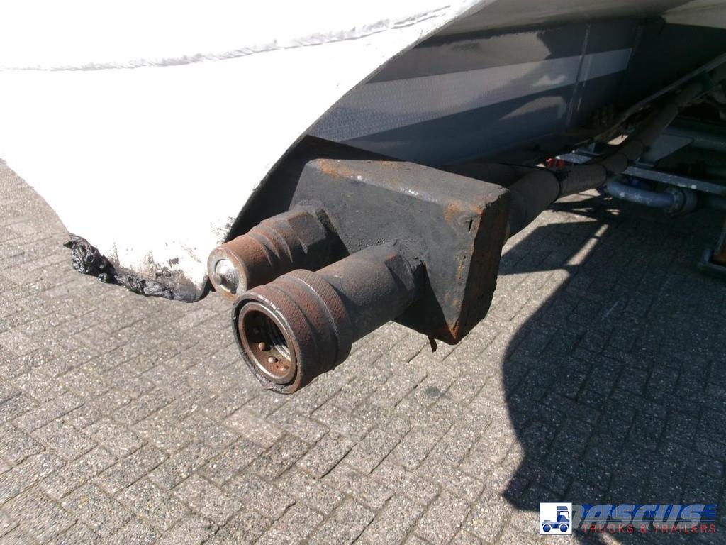 Lakeland Fuel tank alu 42.8 m3 / 6 comp + pump Напівпричепи-автоцистерни
