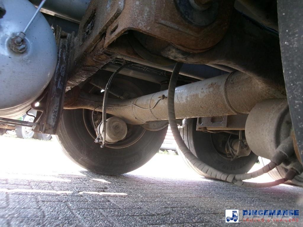 Lakeland Fuel tank alu 42.8 m3 / 6 comp + pump Напівпричепи-автоцистерни
