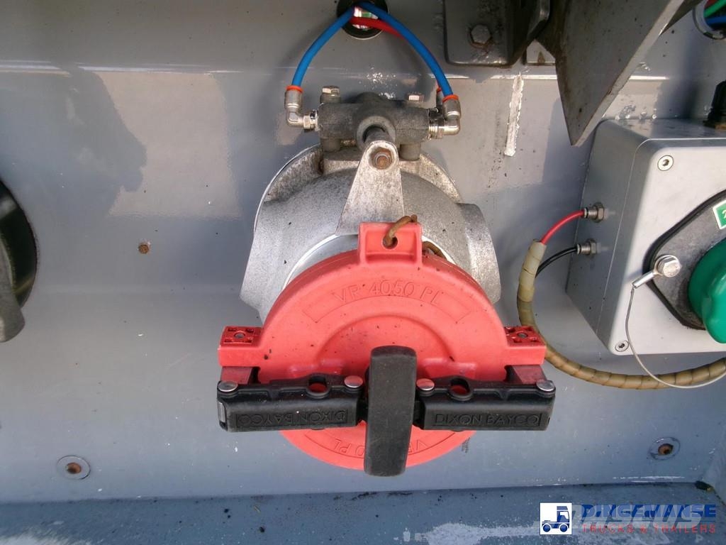 Lakeland Fuel tank alu 42.8 m3 / 6 comp + pump Напівпричепи-автоцистерни
