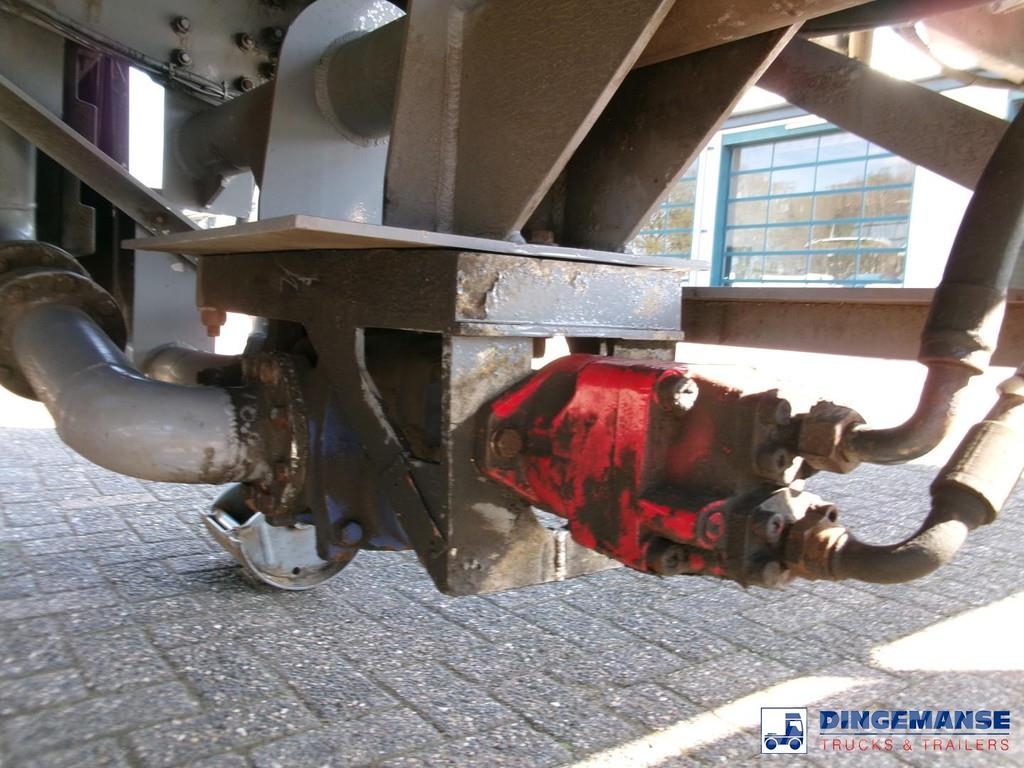 Lakeland Fuel tank alu 42.8 m3 / 6 comp + pump Напівпричепи-автоцистерни