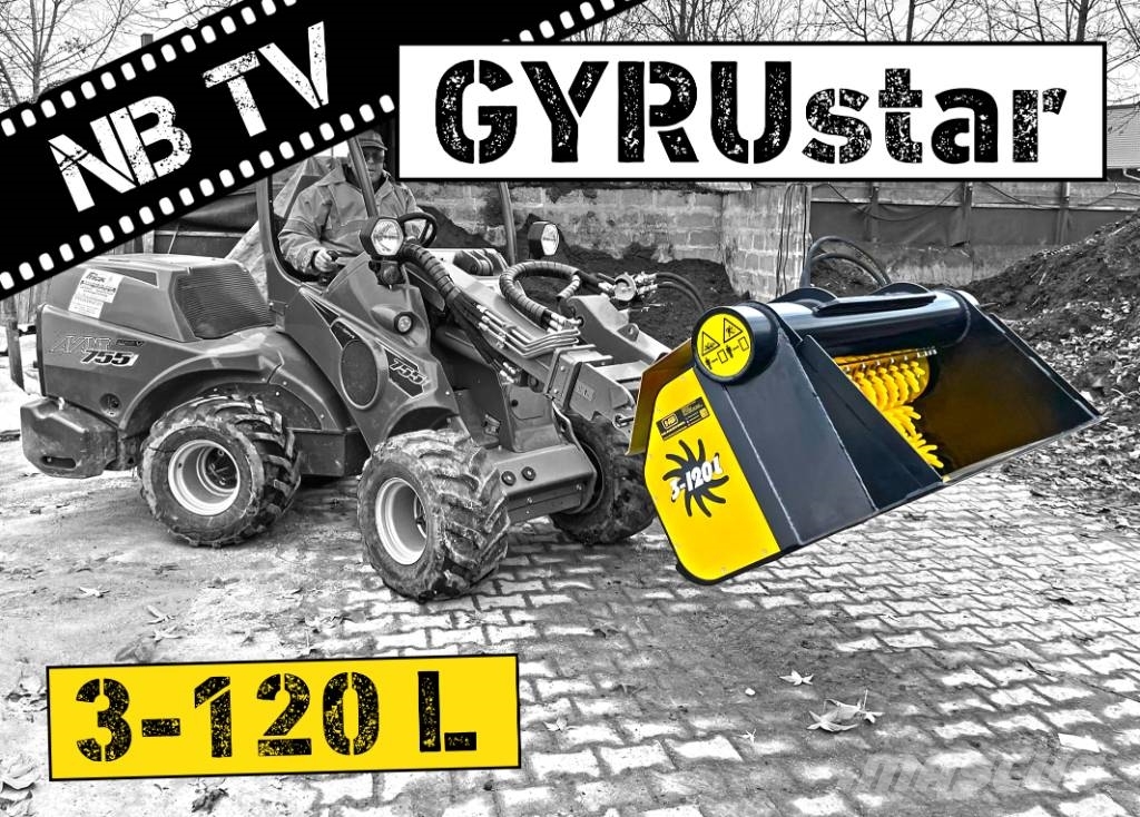 Gyru-Star 3-120L | Schaufelseparator Radlader Puinbakken