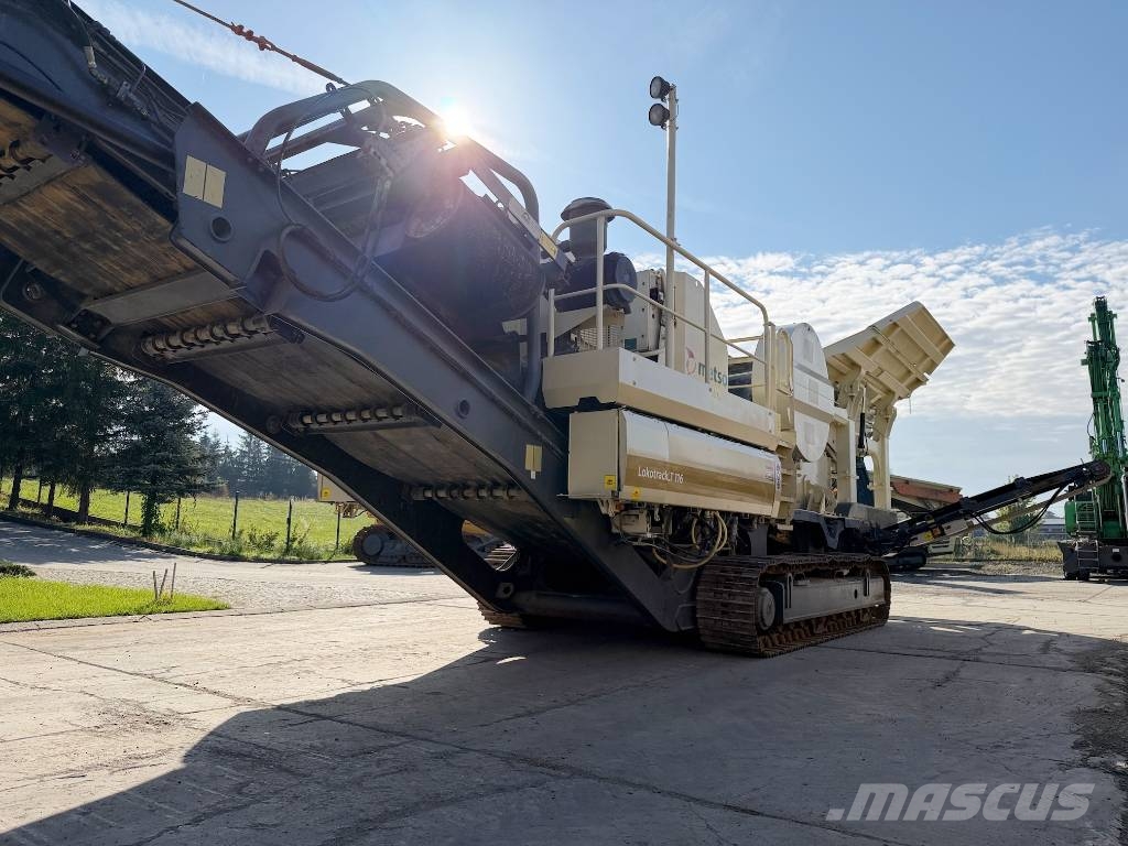 Metso Lokotrack LT116 Mobilie drupinātāji