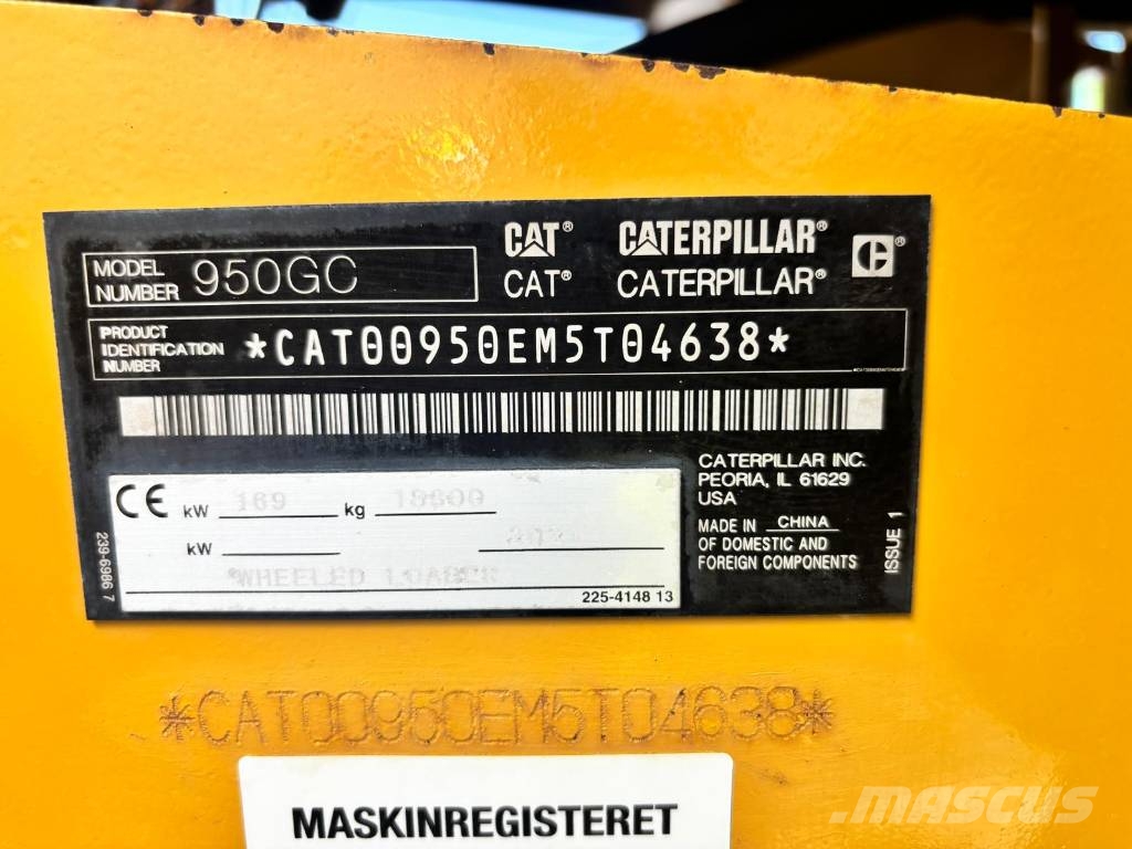 CAT 950 GC Pale gommate