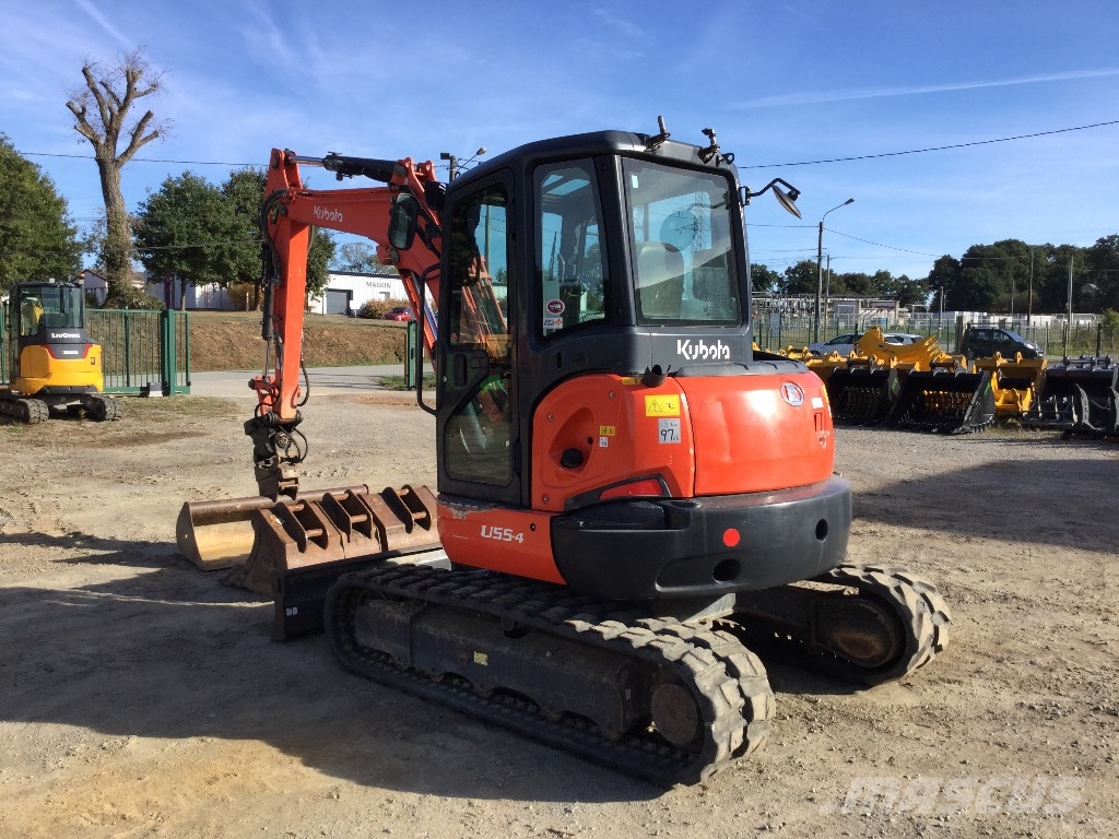 Kubota U 55-4 Mini kotrók < 7t